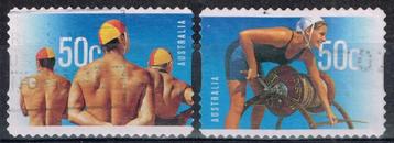 Postzegels uit Australie - K 3189 - reddingswezen beschikbaar voor biedingen