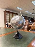 Klassiek Engelse Metalen Globe Wereldbol, Antiek en Kunst, Ophalen of Verzenden