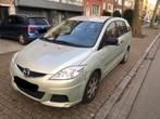 Mazda 5 benzine met airco 165.000km, Autos, Mazda, Argent ou Gris, Achat, Vitres électriques, Boîte manuelle