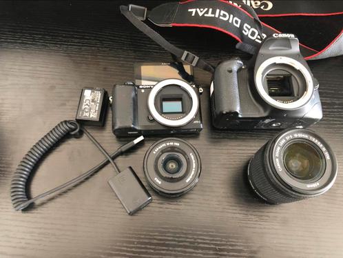 Sony a5100 + Canon EOS550D, Audio, Tv en Foto, Fotocamera's Digitaal, Zo goed als nieuw, Canon, Ophalen of Verzenden