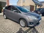 Ford C-Max TITANIUM 1.0i 125pk leder,NAVI,alu, airco, Auto's, Voorwielaandrijving, Euro 5, Monovolume, Bruin