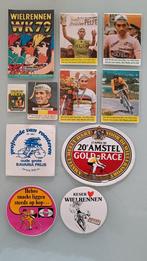 Vintage stickers wielrennen., Ophalen of Verzenden, Zo goed als nieuw