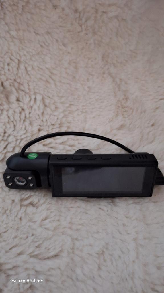 Dash Camera 1080P dubbele camera, inclusief een roterende, Audio, Tv en Foto, Videobewaking, Nieuw, Binnencamera, Ophalen