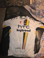 Wielershirt HTC, Ophalen