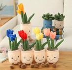 Bloemen Tulpen knuffels - Nieuw - verschillende kleuren, Kinderen en Baby's, Nieuw, Overige typen, Ophalen of Verzenden