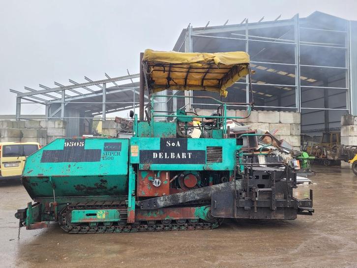 Vogele Super 1500 asfalteermachine, Doe-het-zelf en Bouw, Gereedschap | Overige machines, Gebruikt, Ophalen of Verzenden