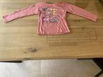 roze longsleeve met print Yee Ha! maat 110 116, Kinderen en Baby's, Kinderkleding | Maat 110, Ophalen of Verzenden, Gebruikt, Meisje