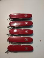 Lot de 5 couteaux de poche Victorinox Huntsman, Caravanes & Camping, Comme neuf