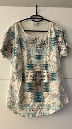 Casual ladies witte T-shirt met print, Vêtements | Femmes, T-shirts, Taille 42/44 (L), Manches courtes, Enlèvement ou Envoi, Casual LADIES