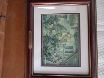 Anton pieck prent, Antiek en Kunst, Kunst | Tekeningen en Fotografie, Ophalen