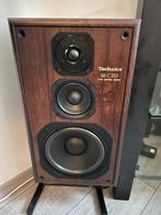 technics-c350 luidsprekers- vintage, Zo goed als nieuw, 60 tot 120 watt, Front, Rear of Stereo speakers, Ophalen