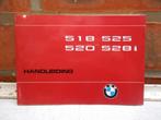 Handleiding BMW 518 - BMW 525 - BMW 520 - BMW 528i, Auto's, BMW, Particulier, Te koop