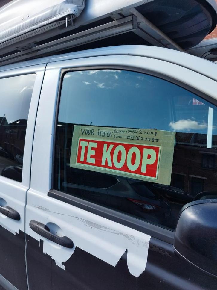 Camper Mercedes-Benz Vito, Auto's, Mercedes-Benz, Particulier, Vito, Achteruitrijcamera, Radio, Diesel, Euro 5, 5 deurs, Handgeschakeld
