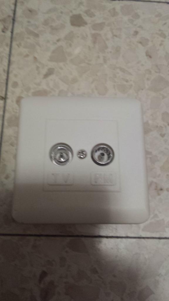 prise tv - fm dinh dlb-01c (telenet-interkable / voo), Audio, Tv en Foto, Audiokabels en Televisiekabels, Gebruikt, Coaxiale kabel