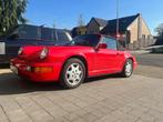 Porsche 964 cabrio Carrera 2*Oldtimer* Garantie mogelijk*, Auto's, 4 zetels, Zwart, Cabriolet, Bedrijf