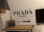 Wall art Prada Marfa cadeau idee 100x70cm, Huis en Inrichting, Ophalen, Zo goed als nieuw