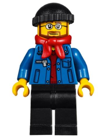 Lego figuur hol090 Winter Holiday Train Stat. Bus Driver (2) beschikbaar voor biedingen