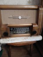 Oude radio (Philips?) met pick-up, Audio, Tv en Foto, Ophalen, Radio