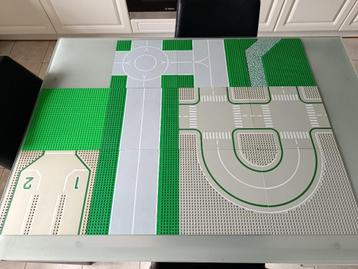 11 diverse LEGO straten platen in goede en mooie staat beschikbaar voor biedingen