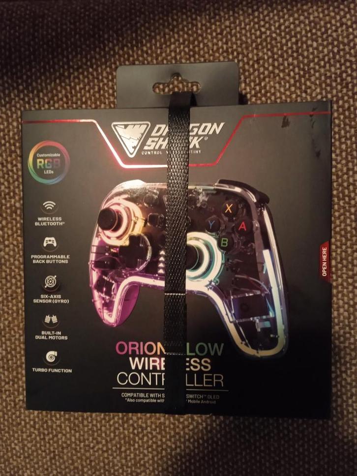 Draadloze RGB - Controller, Games en Spelcomputers, Spelcomputers | Nintendo Switch, Nieuw, Ophalen