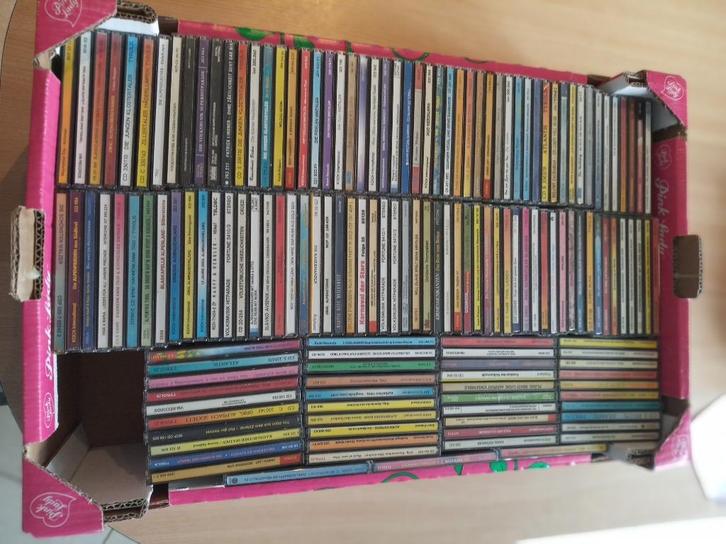 Lot van 150 CD's, Cd's en Dvd's, Cd's | Schlagers, Gebruikt, Ophalen