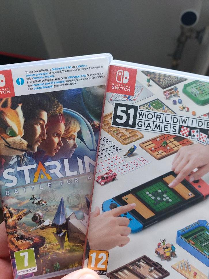 Jeu Nintendo Switch - 51 Worldwide Games + Starlink, Games en Spelcomputers, Games | Nintendo Switch, Zo goed als nieuw, Puzzel en Educatief