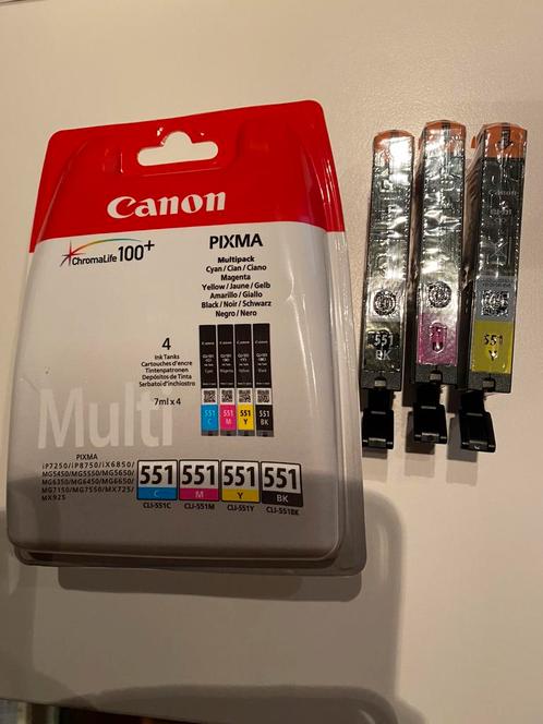 Canon Pixma 551, Informatique & Logiciels, Fournitures d'imprimante, Neuf
