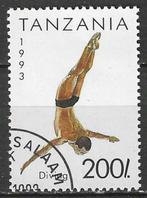 Tanzania 1994 - Yvert 1518 - Sporten - Duiken (ST), Postzegels en Munten, Postzegels | Afrika, Tanzania, Verzenden, Gestempeld