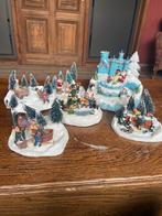 Set kersttafereeltjes, Ophalen
