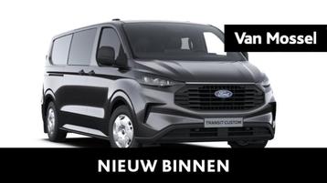 Ford Transit Custom 320L Trend Multi Use - 6 Zit - Camera -, Argent ou Gris, 4 portes, Entreprise, Boîte manuelle