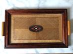 Art deco dienblad in hout, Ophalen of Verzenden, Hout