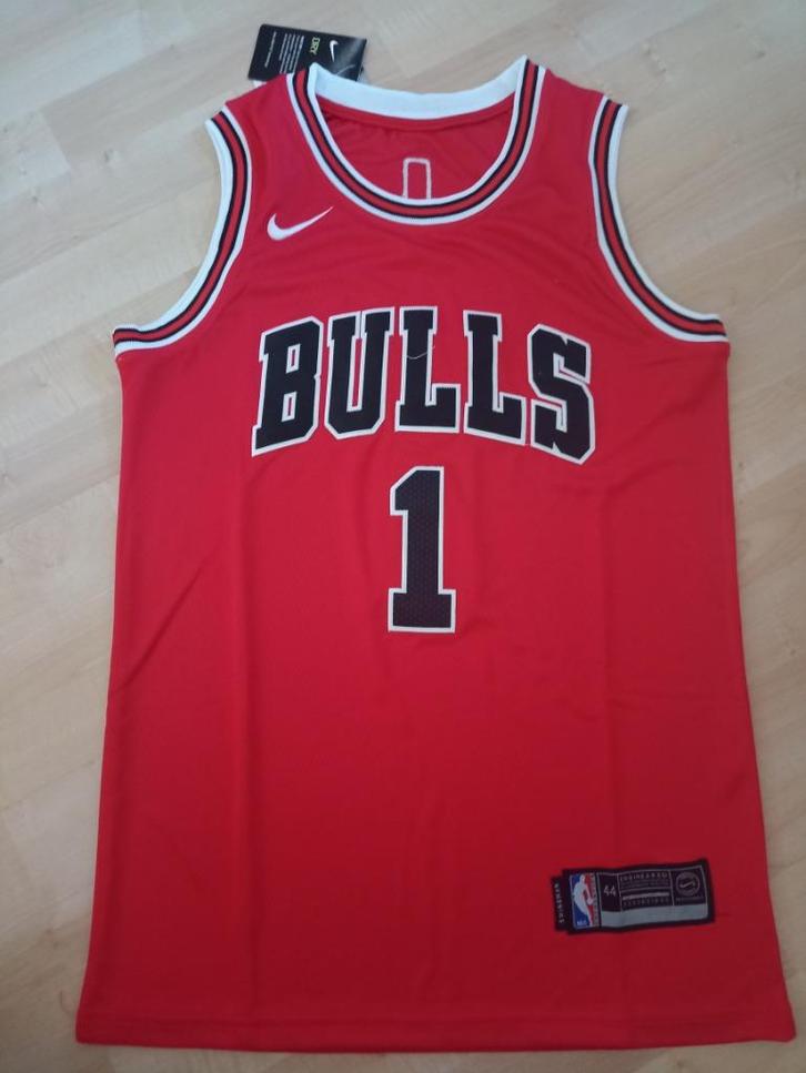 Chicago Bulls Retro Jersey Rose maat: L, Sport en Fitness, Basketbal, Nieuw, Kleding, Verzenden