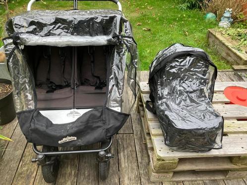 Duo Mountain buggy – Urban Jungle met toebehoren, Kinderen en Baby's, Buggy's, Gebruikt, Overige merken, Duomodel, Regenhoes, Verstelbare rugleuning