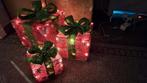 Kerstpakjes( 3) ledlicht mogelijk om elk appart te plaaten., Diversen, Kerst, Ophalen, Zo goed als nieuw