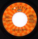 Soul 45:  Esther Phillips ‎– Too Late To Worry, Too Blue To, Gebruikt, 7 inch, Single, Ophalen of Verzenden
