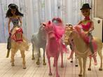 6 paarden uit de stal van Barbie, Kinderen en Baby's, Ophalen, Gebruikt