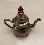Verzilverde Marokkaanse theepot, Antiek en Kunst, Ophalen, Zilver
