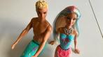 Barbie en Ken zeemeermin, Kinderen en Baby's, Speelgoed | Poppen, Ophalen, Zo goed als nieuw, Barbie