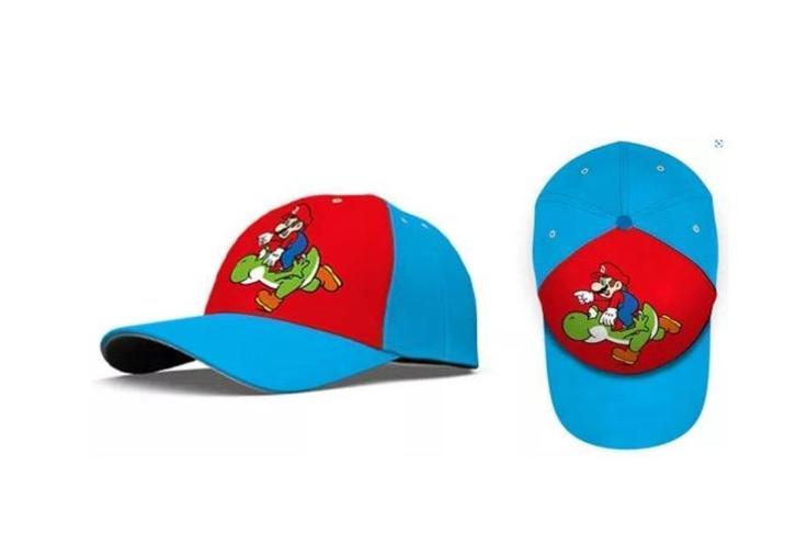 Super Mario Baseball Cap / Pet - Mario en Yoshi, Kinderen en Baby's, Kinderkleding | Petten en Hoeden, Nieuw, Jongen, Pet, Ophalen of Verzenden