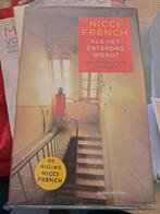 Nicci French - Als het zaterdag wordt NIEUW, Boeken, Ophalen of Verzenden, Nieuw, Nicci French