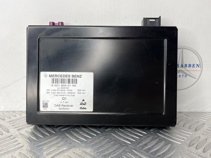 Radio versterker van een Mercedes C-Klasse, Auto-onderdelen, Elektronica en Kabels, Mercedes-Benz, Gebruikt, 3 maanden garantie