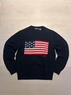 Pull Ralph Lauren avec drapeau américain, Enlèvement ou Envoi, Neuf, Taille 46 (S) ou plus petite, Bleu