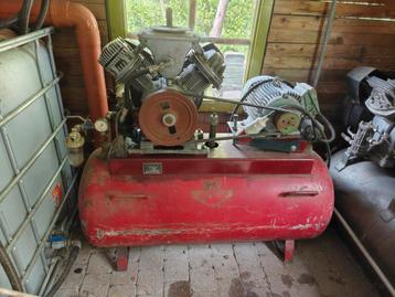Compressor met atlas Copco lt8 pomp op., Enlèvement, Utilisé