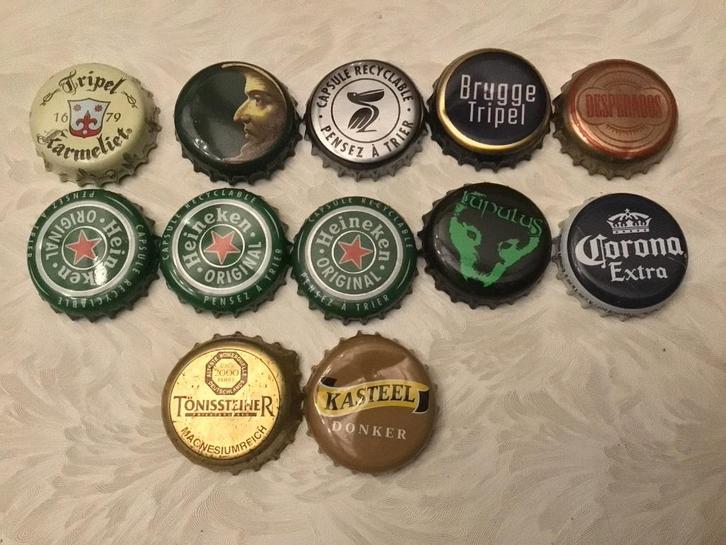 Bier kroonkurken, Verzamelen, Biermerken, Heineken, Ophalen of Verzenden