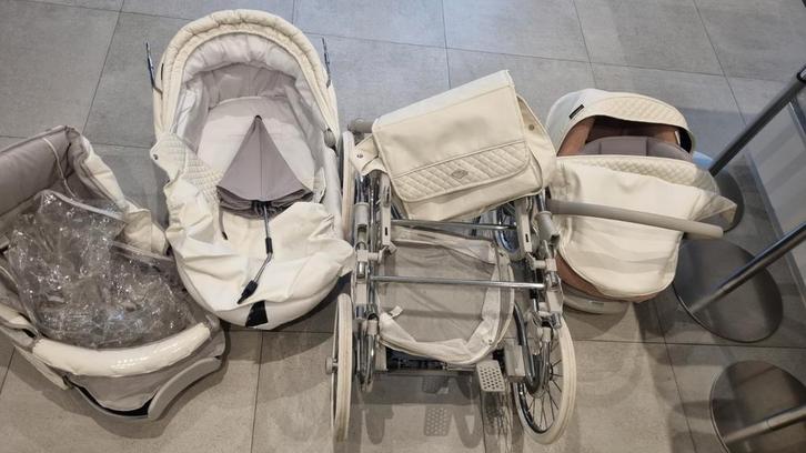 Buggy, Kinderen en Baby's, Buggy's, Zo goed als nieuw, Overige merken, Duomodel, Regenhoes, Verstelbare rugleuning, Voetenzak