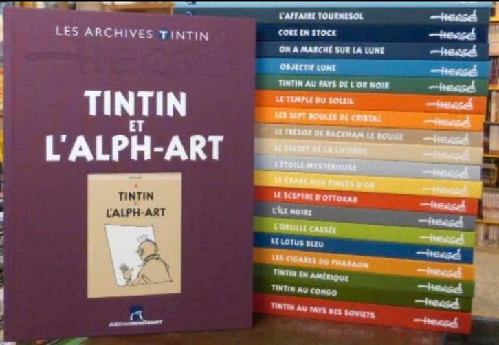 Tintin Les Archives Collection complète  24 Albums, Boeken, Stripverhalen, Ophalen of Verzenden