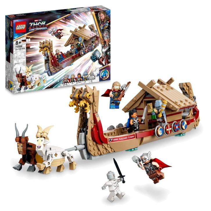 Lego Marvel 76208 -  Het Geitenschip, Kinderen en Baby's, Speelgoed | Duplo en Lego, Nieuw, Lego, Complete set, Ophalen of Verzenden