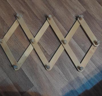 Porte-manteau en bois pliable. beschikbaar voor biedingen