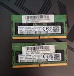 2x 8GB 16GB Samsung DDR5 PC5-38400 SO-DIMM 4800Mhz RAM, Informatique & Logiciels, Mémoire RAM, 16 GB, DDR5, Laptop, Enlèvement ou Envoi
