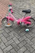 Kinderfiets 14 inch, Ophalen, Zijwieltjes, B-Twin, Minder dan 16 inch